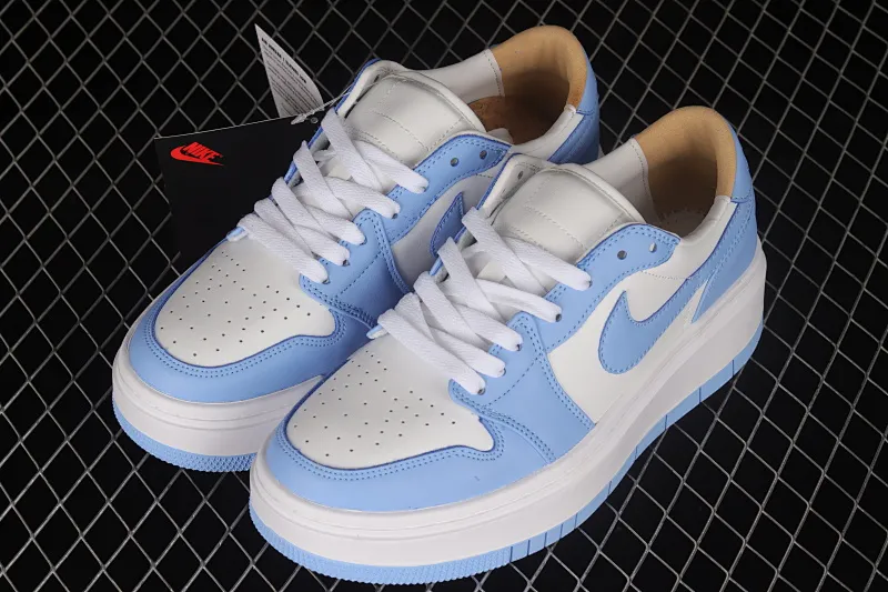 All categories Air Jordan Jordan series basketball shoes Air Jordan 1 Low Air Jordan 1 Elevate Low SE "Wolf Grey" Little AJ thick-soled retro basketball shoes DQ3698-141